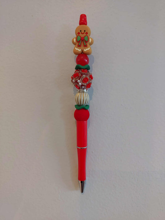 Gingerbread Bloom Holiday Pen